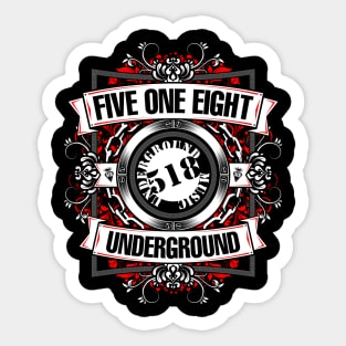 518 Crest Sticker